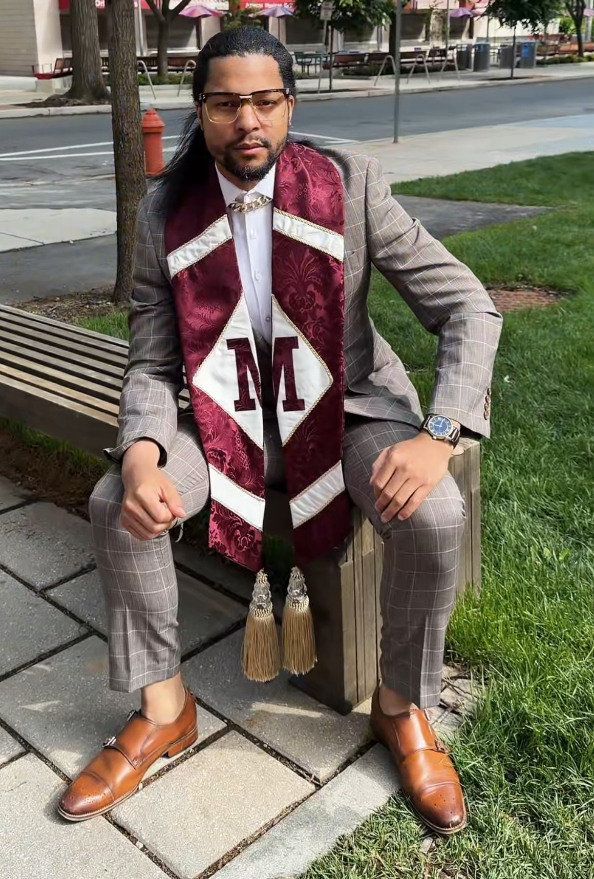 Morehouse Luxury Graduation Stole